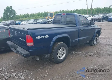 2004 Dodge Dakota Sport z USA, uszkodzony, nr VIN 1D7GG36KX4S596268